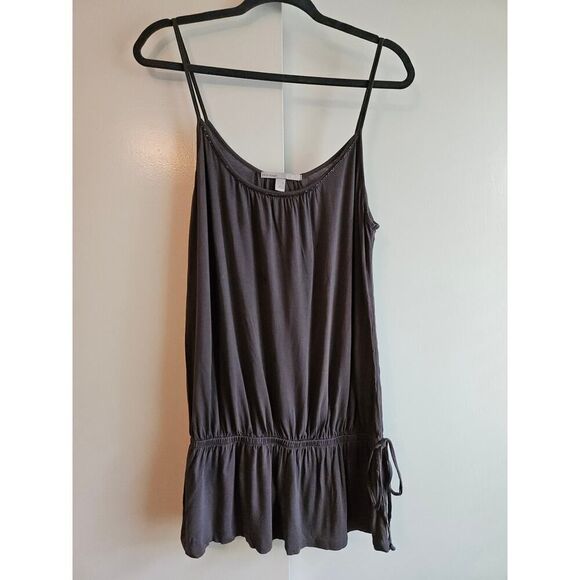 Old Navy Tank with Cinch Waist and Embellished Neckline - Size L - Picture 1 of 3